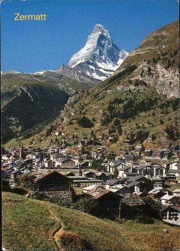 Zermatt veduta del luogo - del,