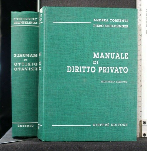 Manuale diritto privato - manuale,