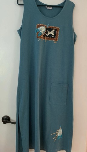 Maxi abito vintage cactus bay - vintage,