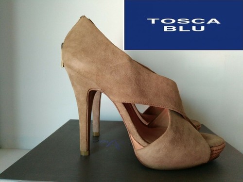 Tosca blu sandalo scarpa donna - blu,