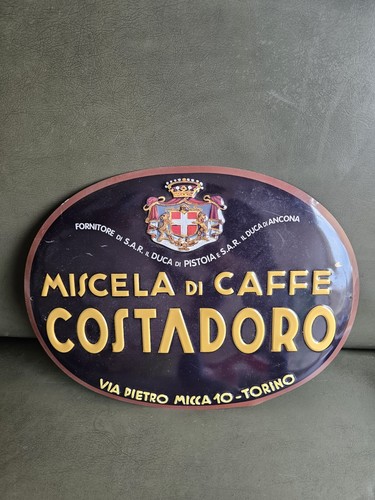 Tabella pubblicità caffé - ,