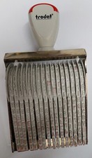 Trodat : timbro in gomma alfabetico ( NO NUMERI) 16 rulli -per  lettere  h.5 mm.