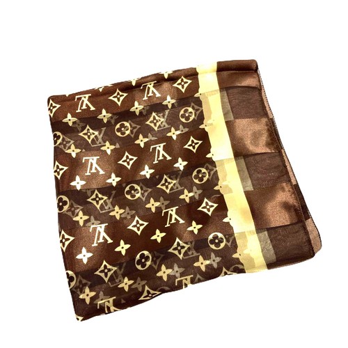 Sciarpa louis vuitton seta - vuitton,