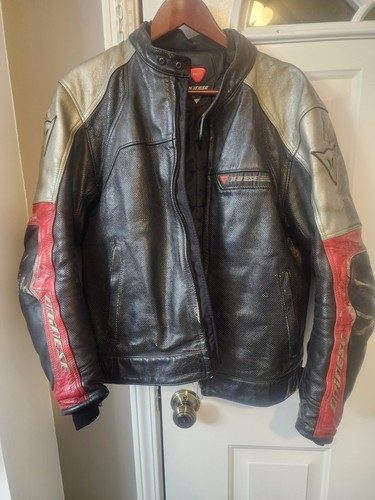 Dainese leather motorcycle
