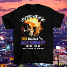 T-shirt Ace Frehley in memoria