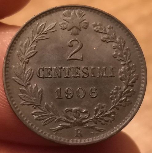 Moneta centesimi 1906 - moneta,