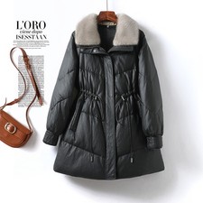 Giacca donna lunga nera