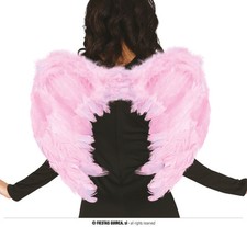 ALI ANGELO IN PIUME ROSA 50X40 CM