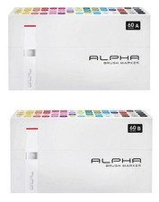 Alpha Brush Marker Twin Tip