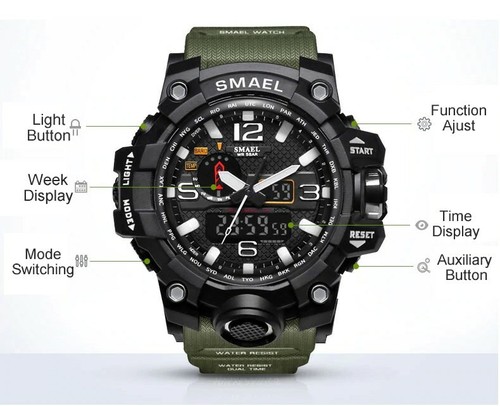 Smael marca uomo orologi - smael,