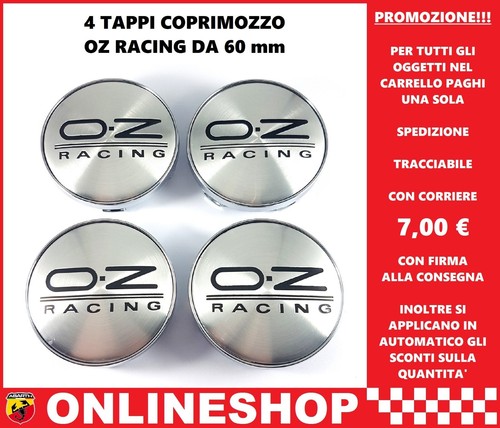 Tappi coprimozzo racing - tappi,