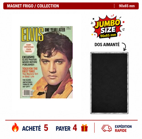 Magnet frigo elvis presley v10 - elvis,