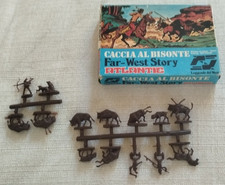 ATLANTIC CACCIA AL BISONTE FAR WEST STORY 1001 SCALA HO SPRUE SCATOLA