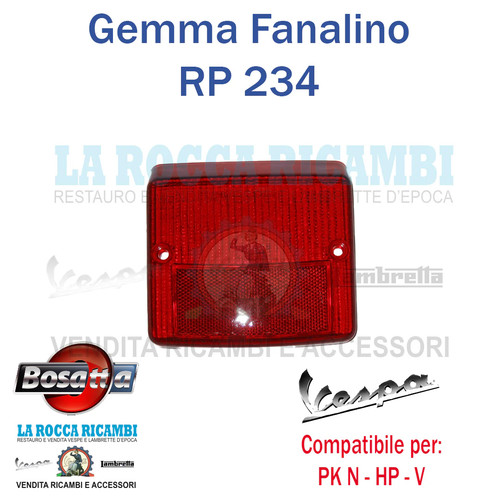 Plastica fanalino posteriore - fanalino,