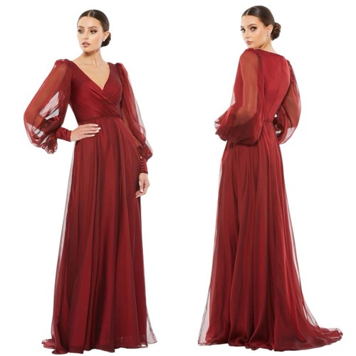 Abito mac duggal rosso - duggal,