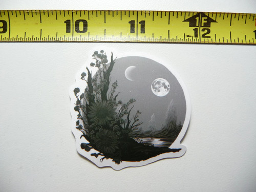 Scena notturna mistica luna - notturna,