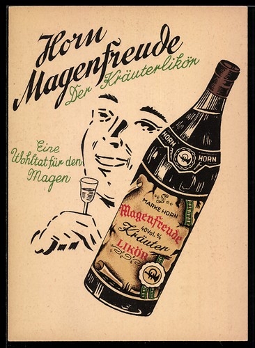 Pubblicità per liquore alle