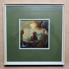 Quadro miniatura su rame 18x18