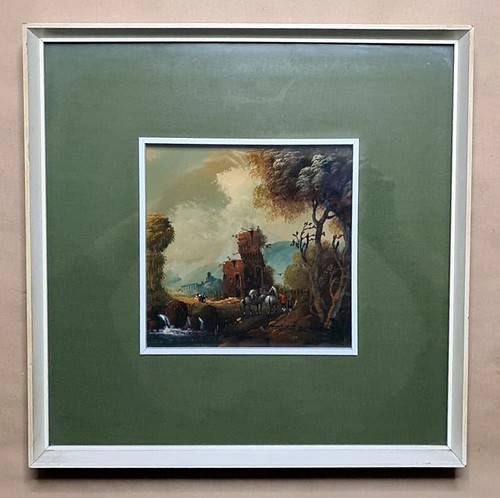 Quadro miniatura rame 18x18 - quadro,
