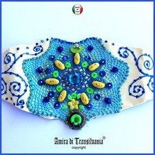 cintura alta grande bustier accessori moda donna firmate elegante ricamato pelle