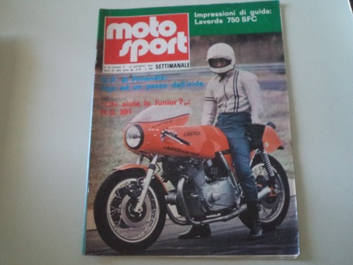 Motosport 1975 prova moto - motosport, 45/1975