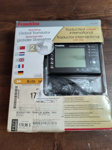 New open box - new,