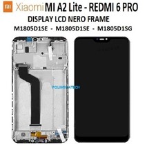 DISPLAY LCD CON FRAME NERO