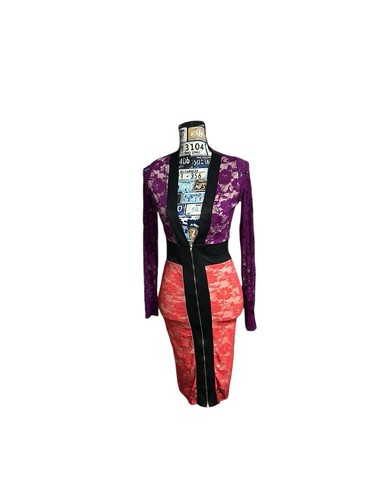 Abito y2k pizzo trasparente - y2k,