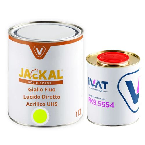 Vernice giallo fluo lucido - fluo,