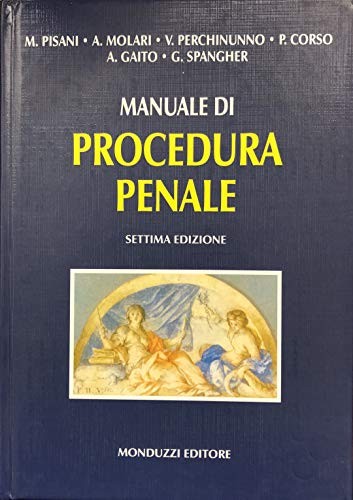 Manuale procedura penale - di,