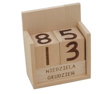 Calendario da scrivania in