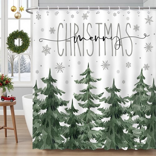 Tenda doccia albero pino - tenda,
