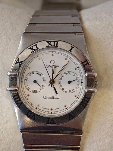 Omega constellation day - omega, date