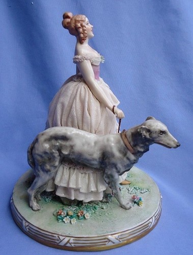 Statuina cane borzoi luigi - cane,