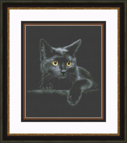 Kit punto croce - , nero