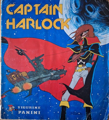 Capitan harlock album panini - capitan,