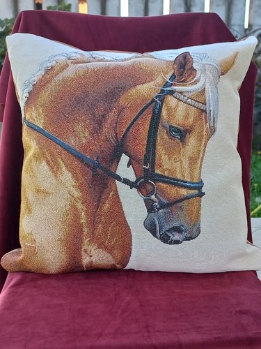 Cuscino cavallo 45cmx45cm - cavallo,
