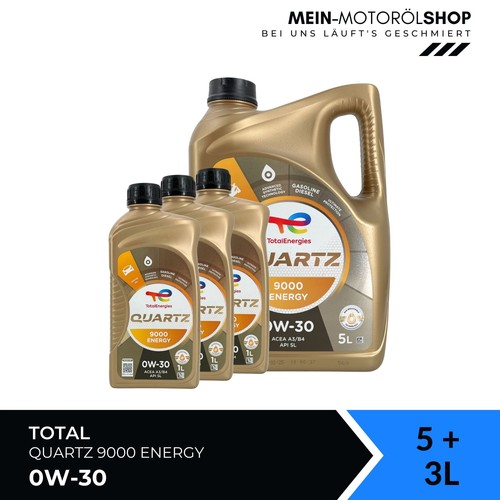 Olio motore total quartz - total, 9000