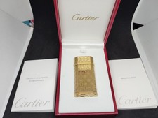 Accendino a gas Cartier oro