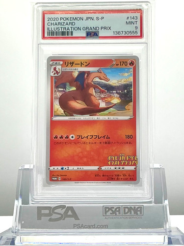 Psa charizard 143 p 2020 - psa, 9