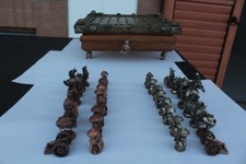 Antica Scacchiera Da Collezione Di Magda I Andrzej Nowakowscy