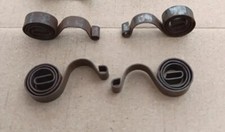 N°04 MOLLE PER SPAZZOLE DINAMOTORE PIAGGIO APE - GOLDONI - LOMBARDINI ETC..