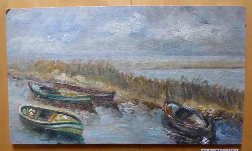 Quadro olio tavola - quadro, ad