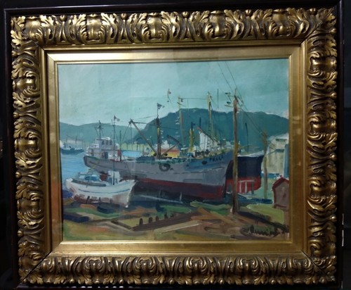 Quadro dipinto antico - dipinto, firmato