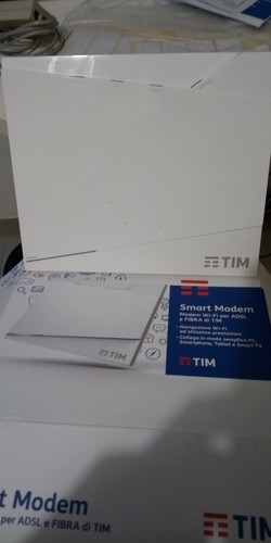 Modem tim adsl fibra - tim,
