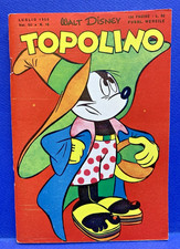 TOPOLINO LIBRETTO n. 16 Mondadori 1950 ORIGINALE OTTIMO EDICOLA  FRESCHISSIMO !!