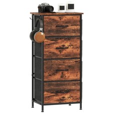 HOMCOM Cassettiera in Tessuto