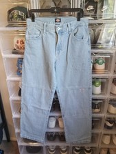 Jeans denim doppio ginocchio