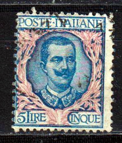 Regno 1901 serie - floreale, lire
