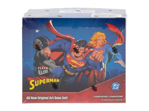 Fleer ultra superman - superman, box